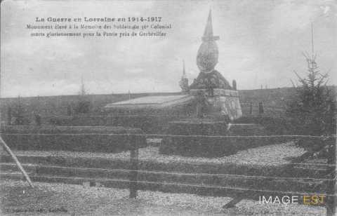 Monument commémoratif militaire (Gerbéviller)